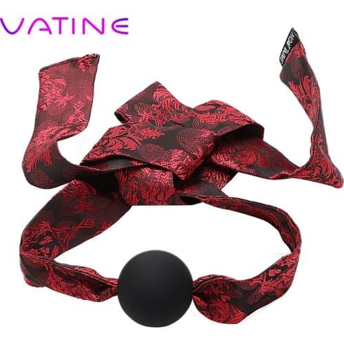 VATINE Female Chastity Belt Bundling Adult Erotica Products Mouth Shape Ball Oral Sex Sex Toys For Women Sex Products Chastity