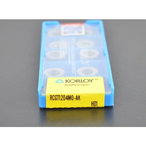 High Quality Finish for Aluminum RCGT1204MO-AK H01 10pcs