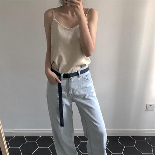 2021 New Summer High Quality Women Vest V Neck Solid Color Loose Fashion Ladies Gilet Casual Elegant Female Waistvest T195