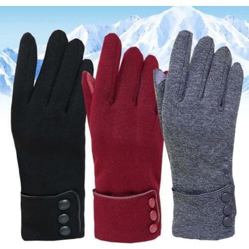 Winter Waterproof Gloves Touch Screen Anti-Slip 3 Pairs Women Winter Gloves Warm Using Phone Gloves Windproof Gloves for Girls