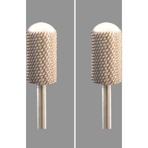 2pcs Carbide Nail Drill Bit - Large Barrel Smooth Top Bit -M