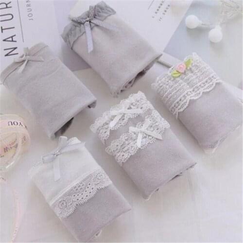 4Pcs Girlss Cotton Blend Panties Briefs Lingerie Shorts For Women Ladies Girls 3127-4