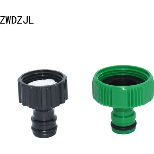 Irrigation Female 3/4 Quick Connector Garden tap 1" internal thread irrigation water gun 5/8 Quick Connect adapter 50pcs