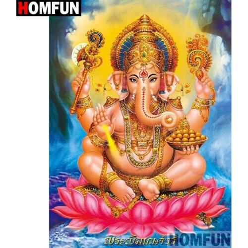 HOMFUN Full Square/Round Drill 5D DIY Diamond Painting "Religious image" Embroidery Cross Stitch 5D Home Decor A08708