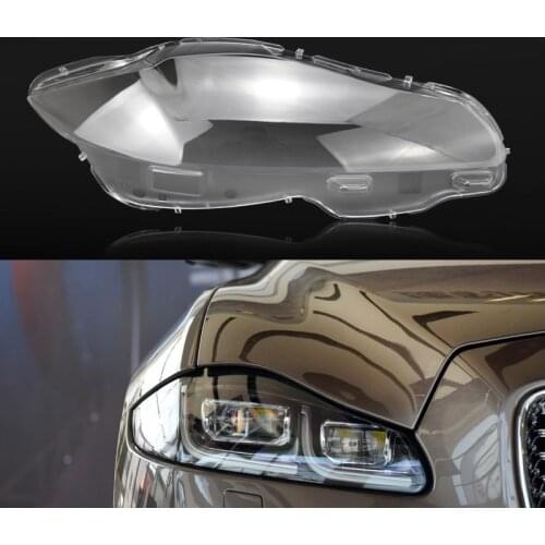 Car Headlight Lens For Jaguar XJ XJL 2010~2019 Car Headlamp Lens Replacement Auto Shell Cover