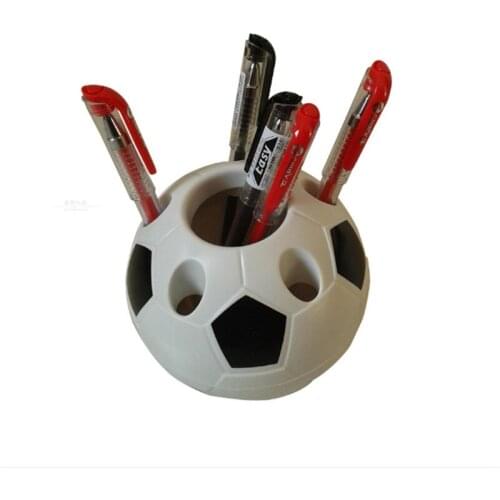 Football Multi-Station Pen Holder Plastic Pencil Holder Pen Holder Pen Stand Gift Pen Holder School office