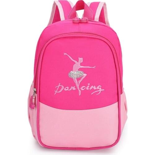 Kids Large Capacity Princess Package Children Ballet Dance Bags For Girls Student Gymnastic Sport Backpack