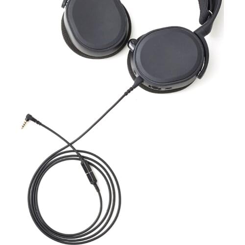 Flexible Replacement Headphone Cable for steelseries Arctis 3/5/7 Pro Stereo Gaming Headset Portable Equipment R58A