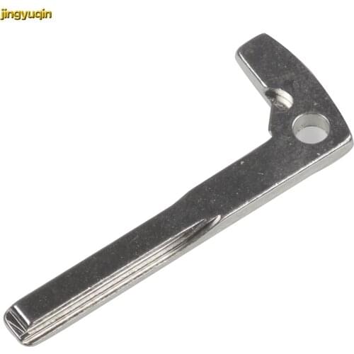 Jingyuqin 10pcs New Arrival Remote Smart Key Blank Replacement Uncut Blade lade Insert for Mercedes Benz uncut key blade