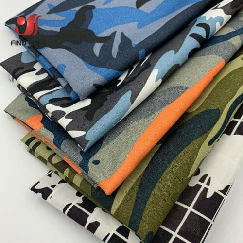 35"x59"Camouflage Military Army Printed Fabric Polyester Quilting Cloths Hats Pants Material Sewing Apparel Application Handmake