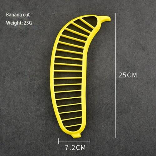 Creative banana slicer integrated fruit slicer kitchen utensils ham sausage cutter gadgets kitchen decoration accessories
