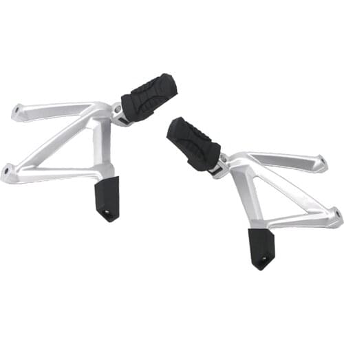 Left & Right Motorcycle Rear Passenger Foot Pegs Bracket Footpegs Rests Pedal for BMW R1200GS, LC, ADV, 2014 -2017