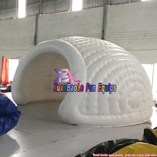 Cheap outdoor inflatable igloo bar tent for sale