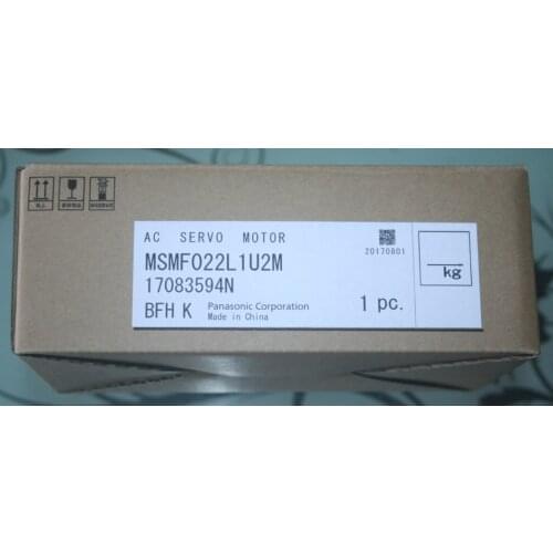 Brand New & Original Panasonic A6 Series 200w servo motor with drive MSMF022L1U2M + MADLN15SE