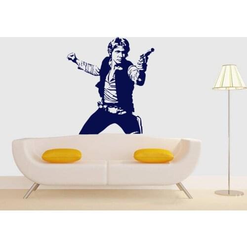 Gunman Famous Character Removable Wall Stickers for Living Room Home Decor Vinyl Wallpaper Decals Bedroom Boys Art Murals K910