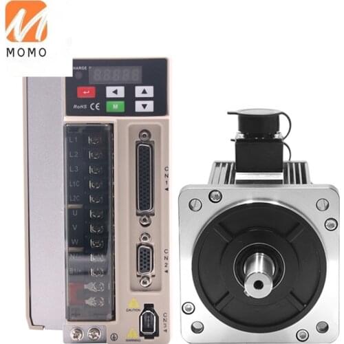 130mm AC Servo Motor 220V 3kw 15nm Electric Motor, Servo Motor and Driver, AC Motor for Glue Dispenser