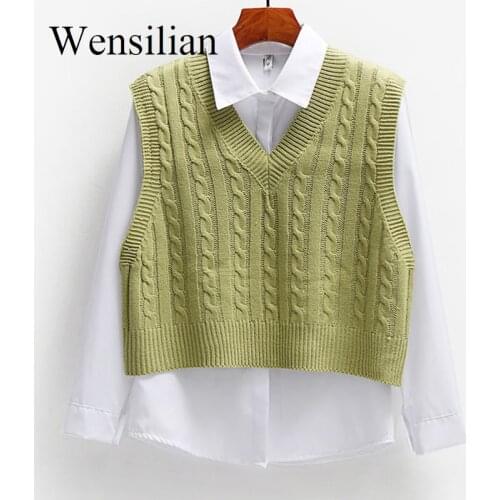Wensilian Women's Short Vests China