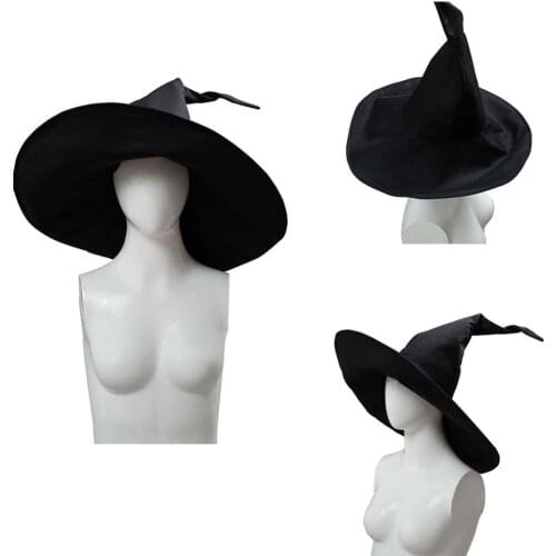 Hot Sale Minerva McGonagall Cosplay Hat Halloween Prop Long Horn Cap