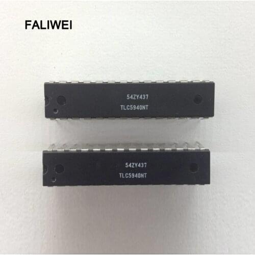 2PCS/LOT TLC5940NT TLC5940 DIP28 100% NEW