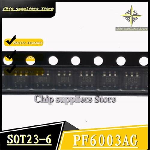 10PCS-50PCS) PF6003AG SOT-363 PF6003A SOT363 6003A Power management chip New and original