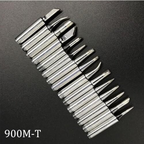 Free shipping 15 pcs /lot Lead-free solder Iron tip 900M-T for Lukey 852D soldering rework station