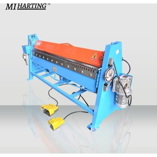 Hvac Ductwork Sheet Metal Electric Folding Machine TDF Flange Folding Machine