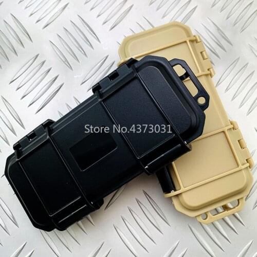 Knife Storage Box Custom Tactical Waterproof Anti-drop EDC Portable Anti-shock Pressure Black/Brown Knife Sheath