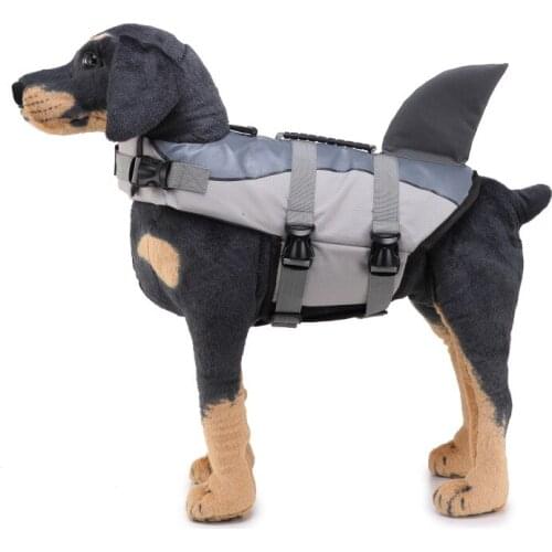 Pet Swimwear Summer Pet Clothes Oxford Breathable Float Dog Life Jacket Pet Mermaid Reflective Swimsuit Clothing
