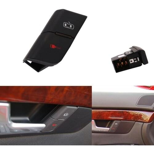 LHD Front Left Driver Side Central Door Lock Unlock Switch Button For A4 S4 Quattro B6 B7 RS4 2006 2008 Seat Exeo ST 8ED962107