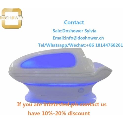 Spa equipment hydrotherapy with water massage bed spa capsule for led light spa capsule