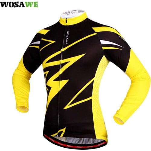 WOSAWE Downhill Jerseys Motocross Jersey Cross Country MTB Motorcycle Mountain Bike Jersey Clothes Maillot Ciclismo