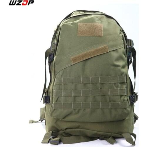 WZJP Outdoor Tactical Military Assault Pack Backage Waterproof Multi-function Fishing Bag