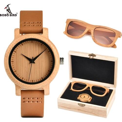 BOBO BIRD Luxury Women Watches Sunglasses Suit Present Box Gift Set for Ladies relogio feminino Accept Logo Drop Shipping