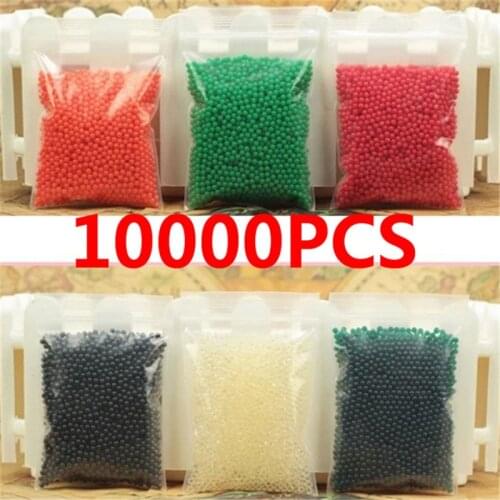 10000 Pcs Mixed Crystal Soil Mud Children Toy Water Beads for Kids Flowers Growing Up Water Hydrogel Balls Home Decor Potted