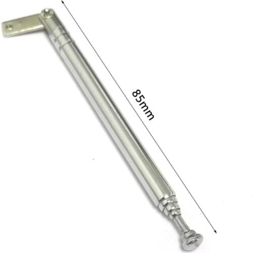 2pcs 5 sections 227mm long iron sheet 180 degree FM radio aerial telescopic antenna DIY New Wholesale price