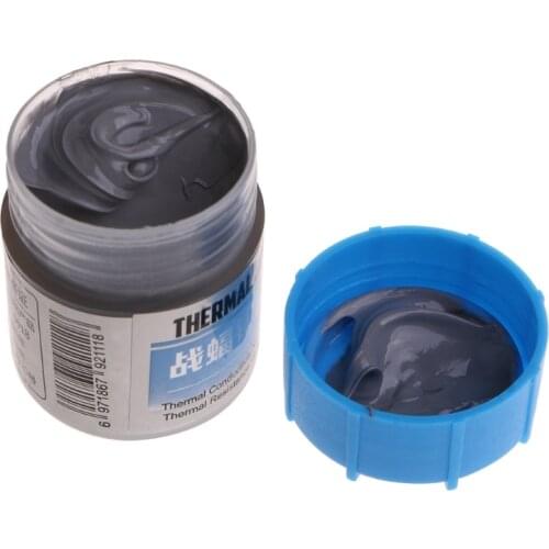 87HA 25g Gray Nano GD900 Covering Silver Thermal Conductivity Grease Paste Silicone Heat Sink Compound 4.8W/M-K For CPU
