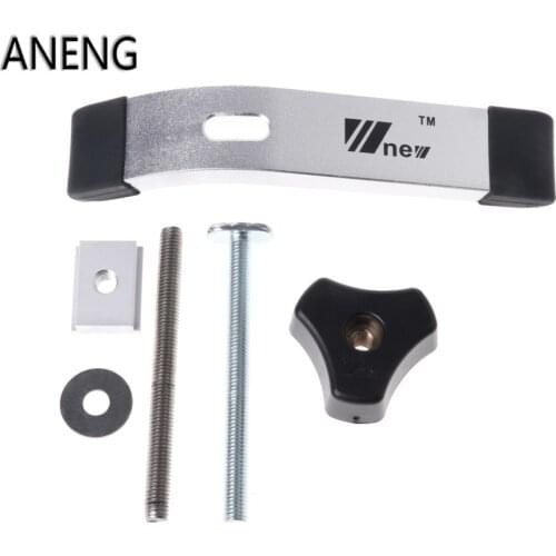 ANENG 8mm Metal Quick Acting Hold Down Clamp Set for T-Slot T-Track DIY Woodworking