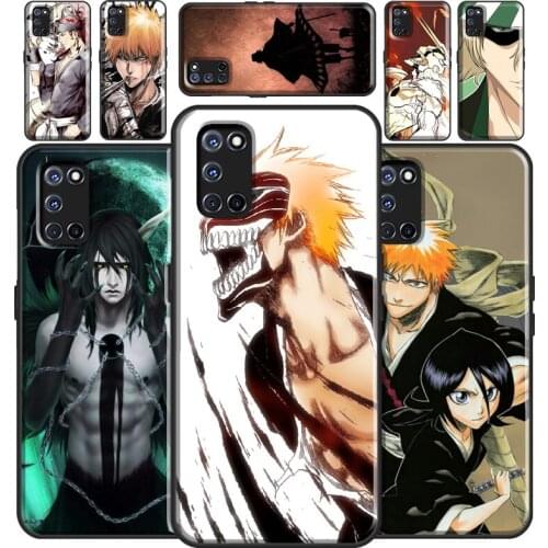 Bleach Anime Kurosaki Ichigo Case For OPPO A72 A52 A15 A91 A83 A3S A5S A5 A9 A53 A31 2020 F5 F7 Find X2 X3 Pro Cover