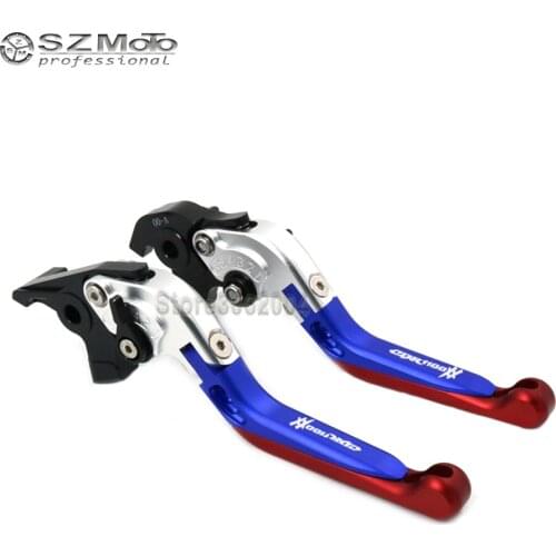 For HONDA CBR1100XX CBR 1100XX BLACKBIRD 1997-2008 Motorcycle Folding Extendable Adjustable Brakes Clutch Levers With LOGO CNC