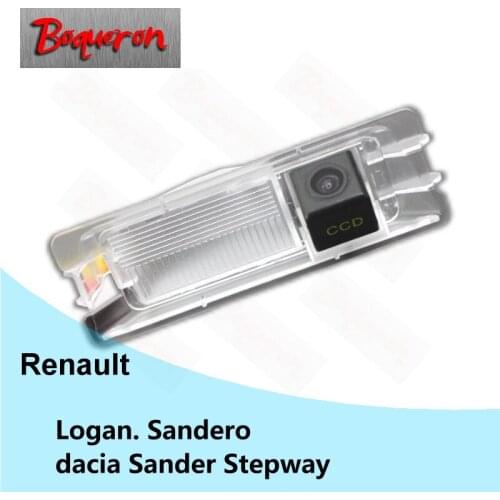 For Renault Logan Sandero dacia Sander Stepway Car Rear View Camera HD CCD Night Vision Backup Reverse Parking Camera NTSC PAL