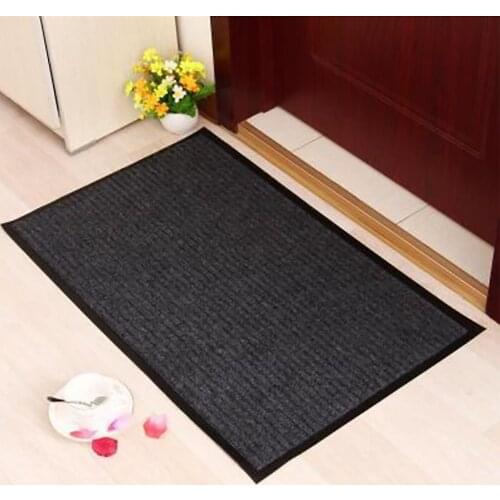 Home Rug Mats Compound 1PC For Living Room Anti-Skid Dust Double Stripes Doormat Striped Kitchen Rugs Bathroom Mat
