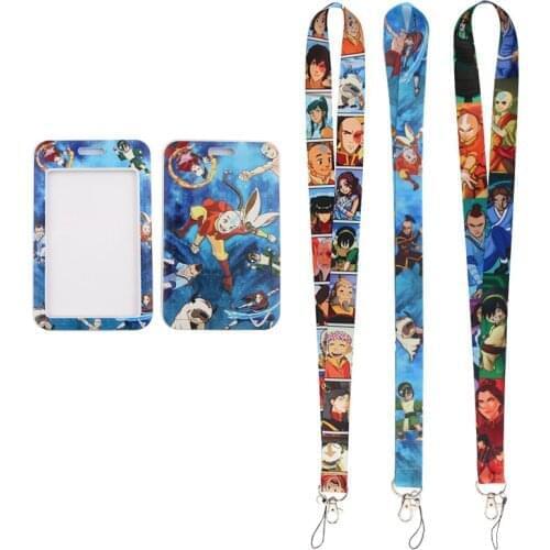 MD298 DMLSKY Cartoon Magical Story Lanyard Keychain key Badge ID Mobile Phone Rope Cute Gifts Lanyard With Card Holder
