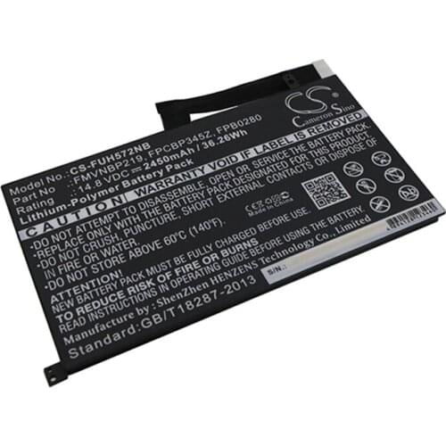 Brand new FMVNBP219 eplacement battery for Fujitsu LifeBook UH572