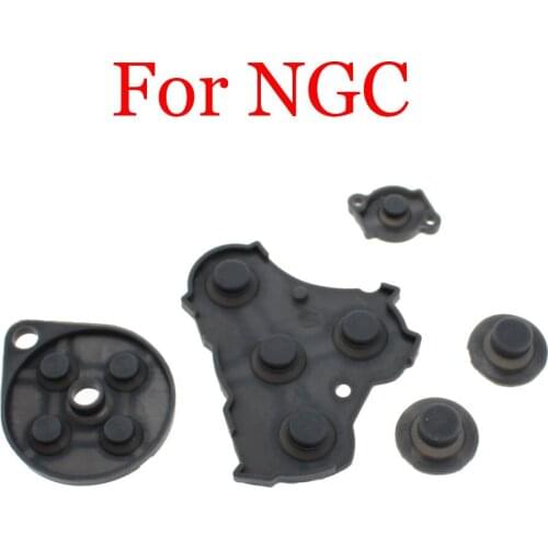 1set conductive adhesive buttons Rubber Contact Silicon Pad Button D-Pad for NGC game controlller gamepad