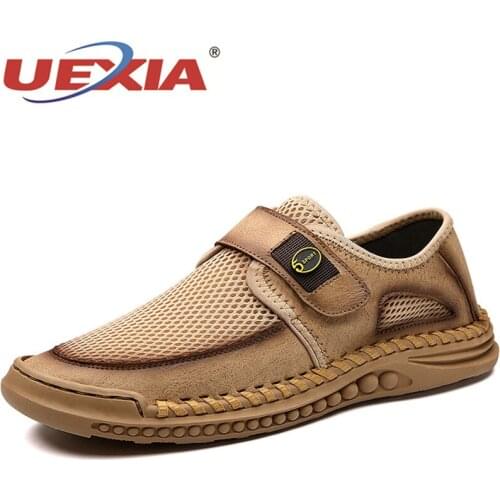 Leather Shoes Casual Sneakers Men Driving Comfortable Quality Loafers Hot Sale Moccasins Tooling Handmade Breathable Sneakers