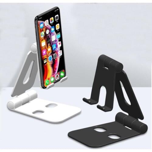 Phone Holder Stand For iPhone Universal Xiaomi Huawei Phone Holder Foldable Mobile Phone Stand Desk Portable