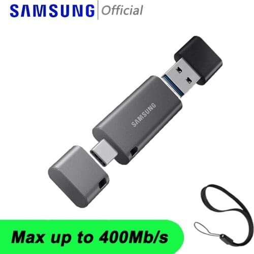 SAMSUNG Type C OTG USB Flash Drive 64GB 128GB Pendrive 32GB Up To 400M/s U 256gb Pendrive 3.1 USB Stick Disk on Key Memory to PC