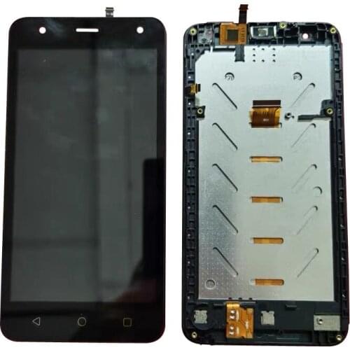 For Micromax Q4002 BHARAT 4 LCD Display+Touch Screen Digtizer Assembly With Frame With 3m stickers