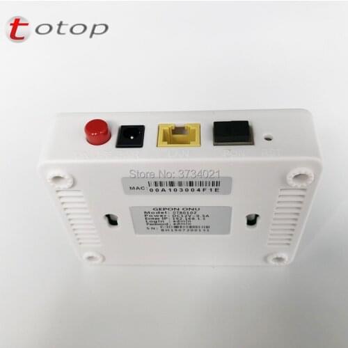 20PCS With Power XPON Fiber device to user side ONU 1GE GPON EPON 1port ONT 1G RJ45 OLT 1.25G Gpon ZTE Chipset