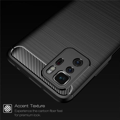 For Xiaomi Poco X3 GT Case Soft Silicone Carbon Fiber Cover Phone TPU Case For Poco X3 GT Protective Cover For Xiaomi Poco X3 GT